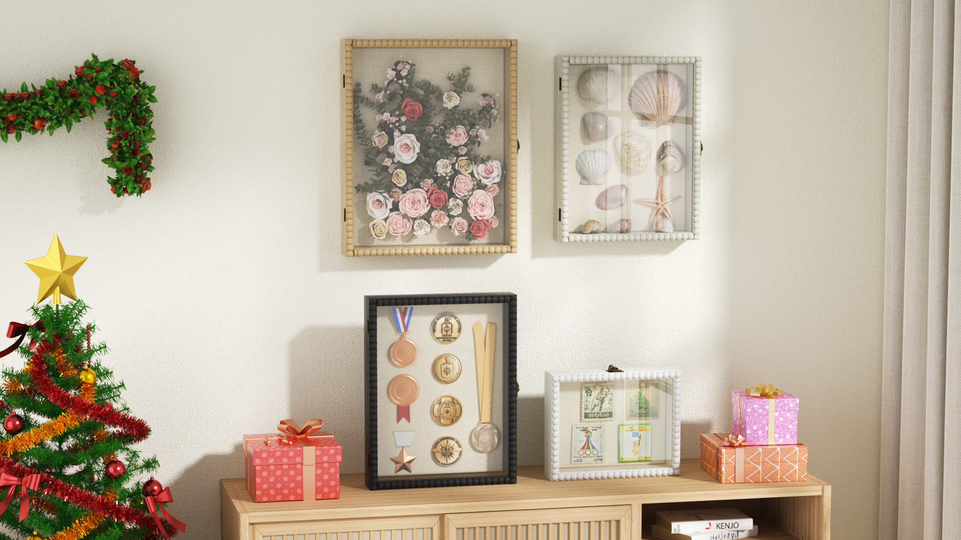 Amazon.com - Love-KANKEI Shadow Box Frame 11x14, Deep Large Shadow
